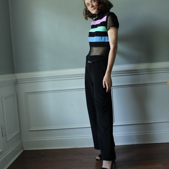 Rare mesh vintage jumpsuit - Picture 2 of 6